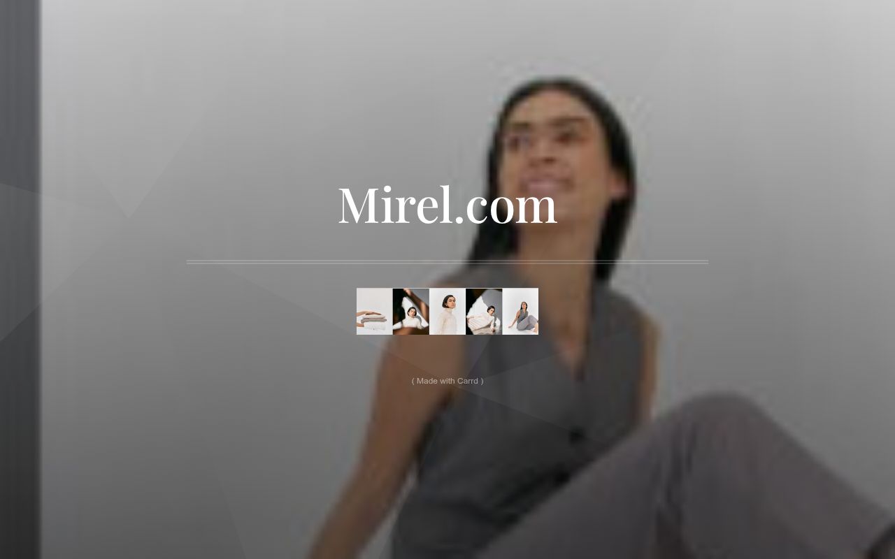 Carrd profile picture for @mirel